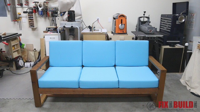 DIY Outdoor Cushions Foam
 How to Build a DIY Modern Outdoor Sofa