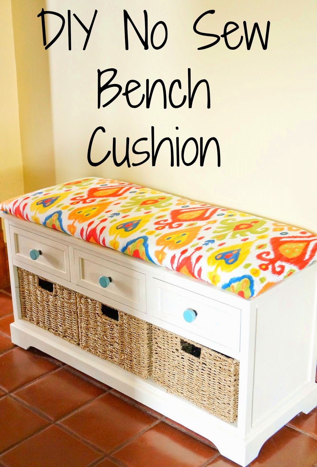 DIY Outdoor Cushions No Sew
 Old House to New Home