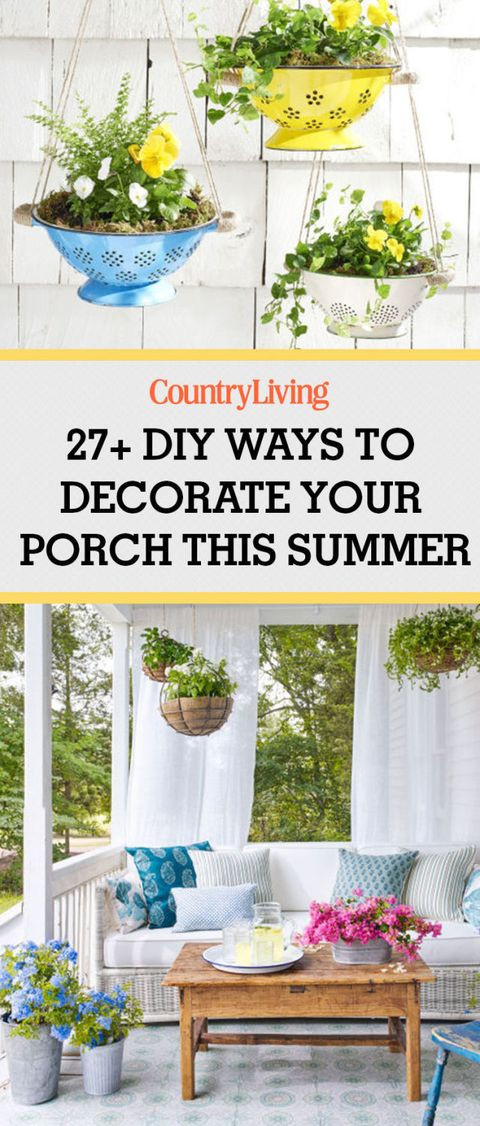 DIY Outdoor Decorating
 DIY Porch Décor DIY Outdoor Décor