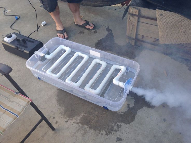 DIY Outdoor Fog Machine
 DIY Fog Machine Chiller flat version in 2019