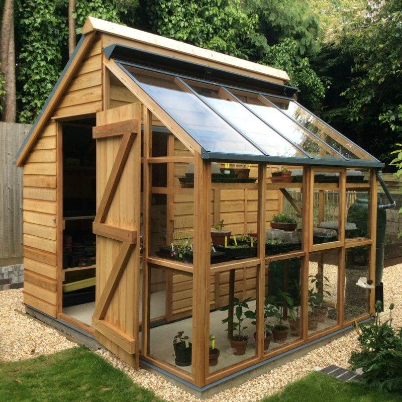 DIY Outdoor Greenhouse
 Greenhouse SHE Shed 22 Awesome DIY Kit Ideas