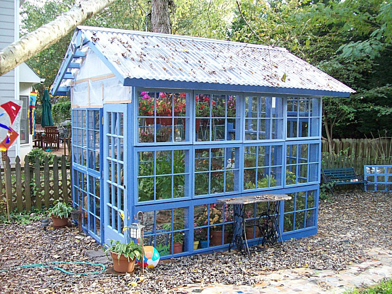 DIY Outdoor Greenhouse
 11 Cool DIY Greenhouses With Plans And Tutorials Shelterness