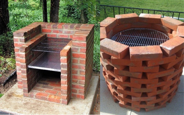 DIY Outdoor Grill
 Simple and Easy Ways to Build a Brick DIY Grill Barbeque