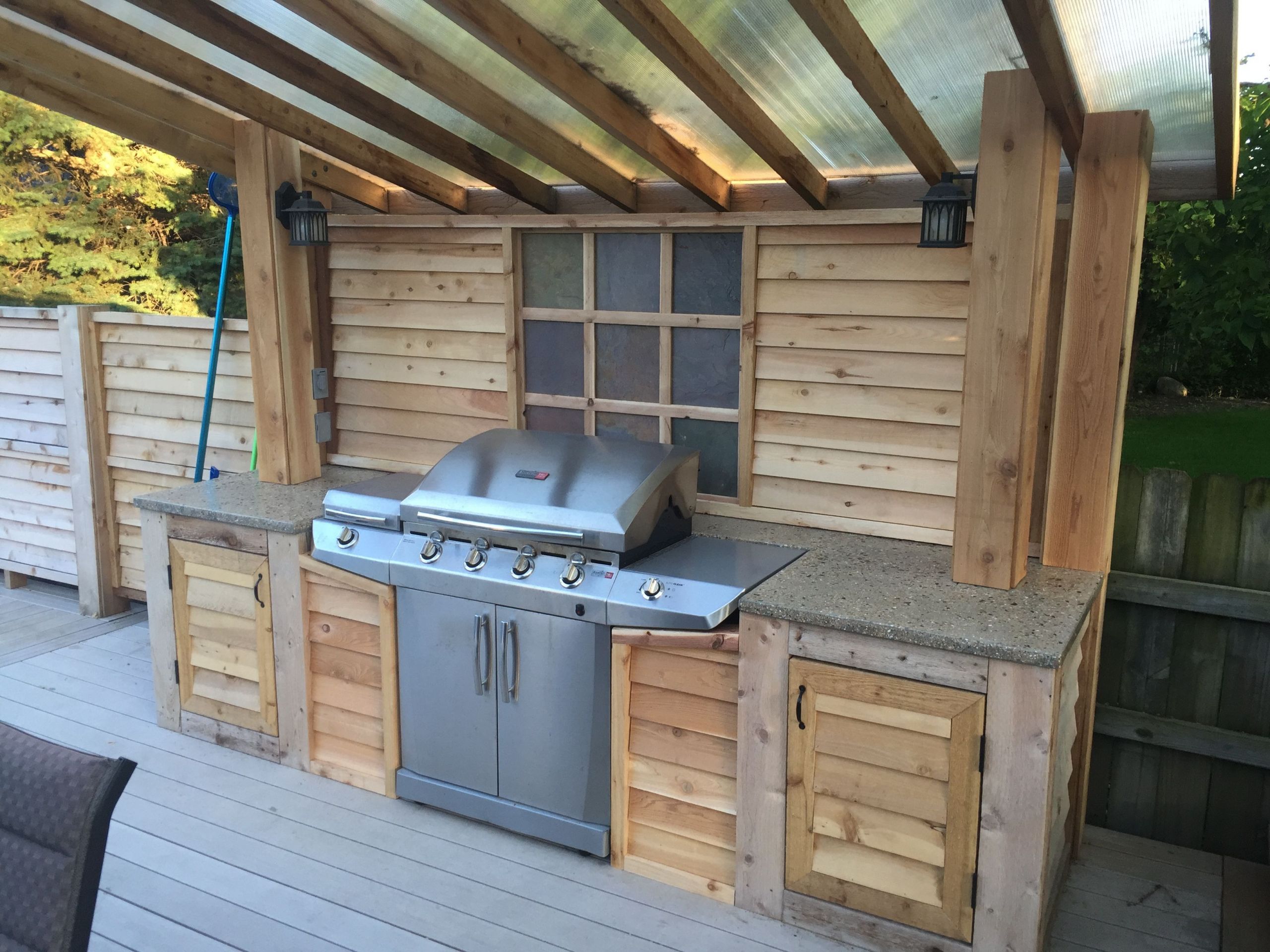 DIY Outdoor Grilling Station
 Grill Station in 2019