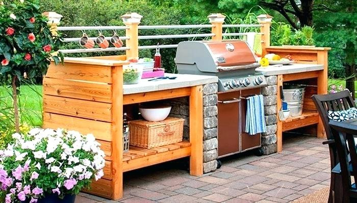 DIY Outdoor Grilling Station
 DIY Outdoor Kitchens and Grilling Stations Style Motivation