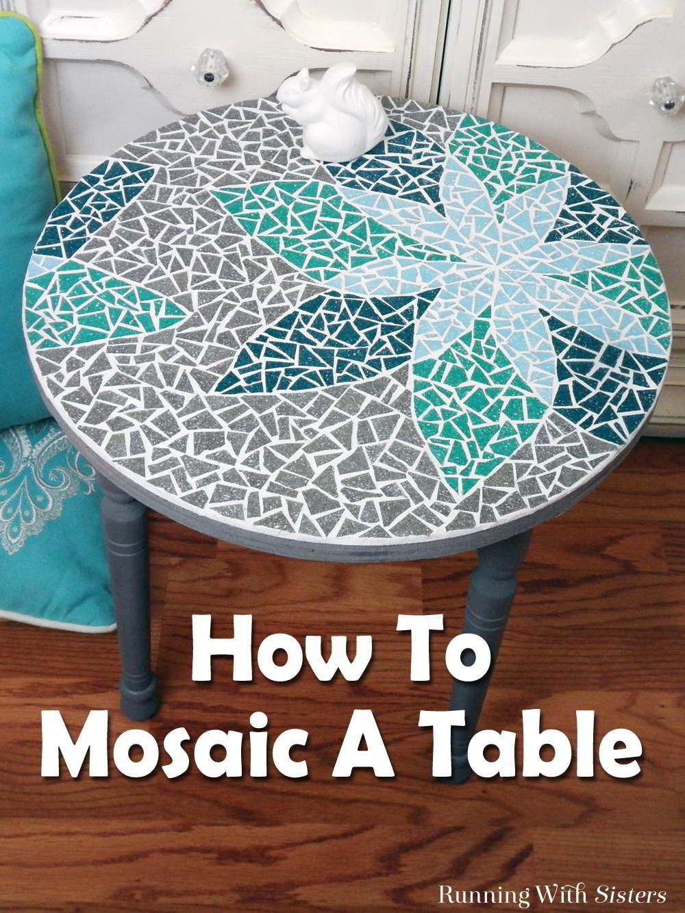 DIY Outdoor Mosaic Table
 How To Mosaic A Table