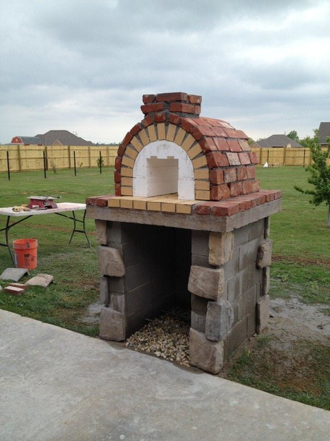 DIY Outdoor Pizza Oven
 Diy pizza oven brick