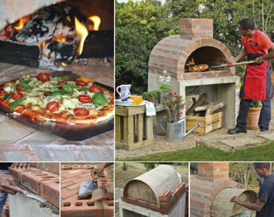 DIY Outdoor Pizza Oven
 Pizza Oven DIY Brick Instructions Easy Video Tutorial