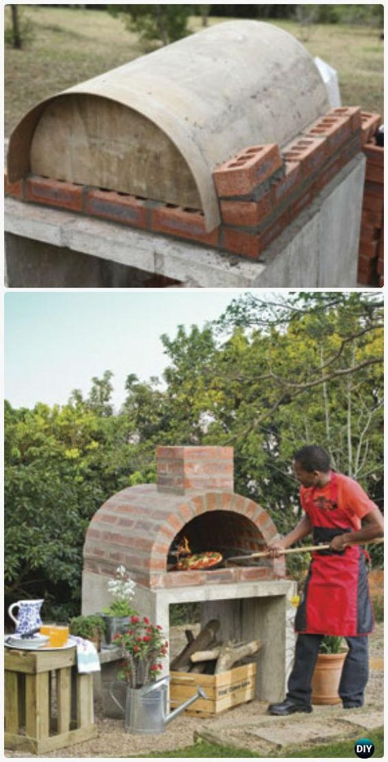 DIY Outdoor Pizza Oven
 DIY Outdoor Pizza Oven Ideas & Projects Instructions