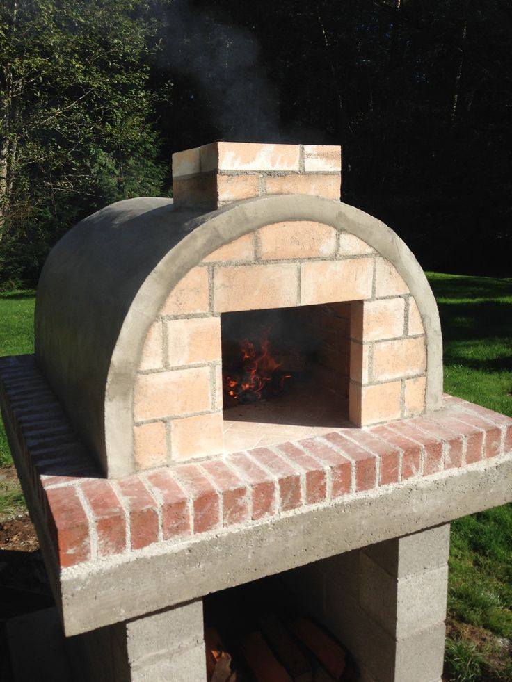 DIY Outdoor Pizza Oven
 Anderson Family Wood Fired Outdoor DIY Pizza Oven by