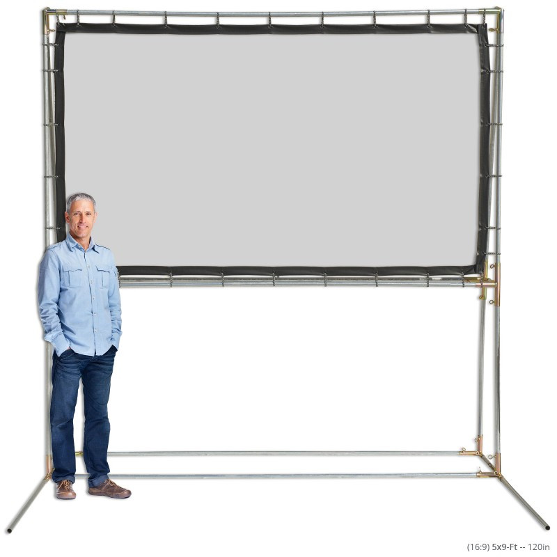 DIY Outdoor Projection Screen
 Freestanding Movie Screen Kits Outdoor Projection Screens