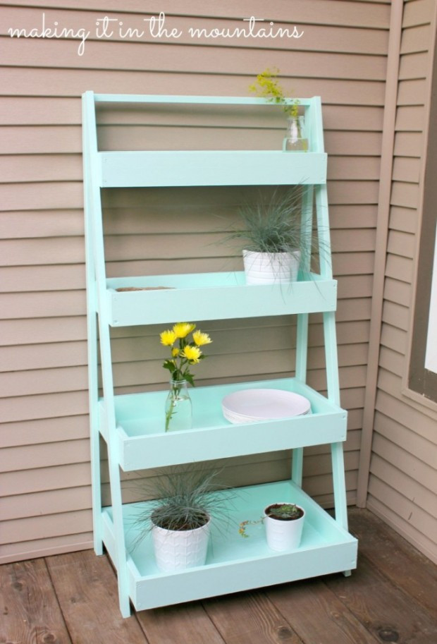 DIY Outdoor Shelves
 Decorating Outdoor Spaces Best of the OE Satori Design