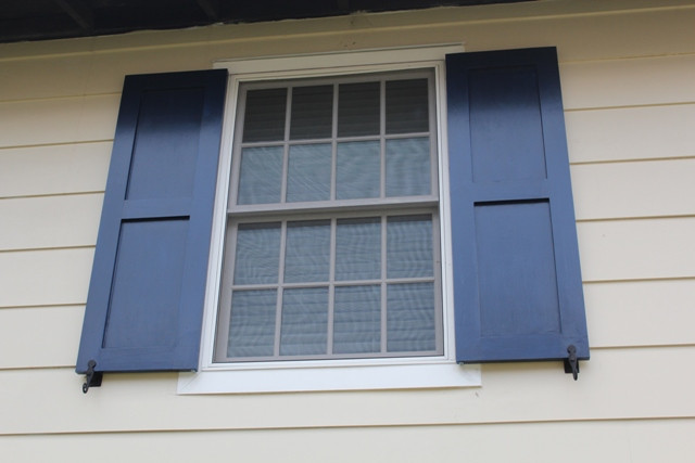 DIY Outdoor Shutters
 diy working exterior shutters for windows