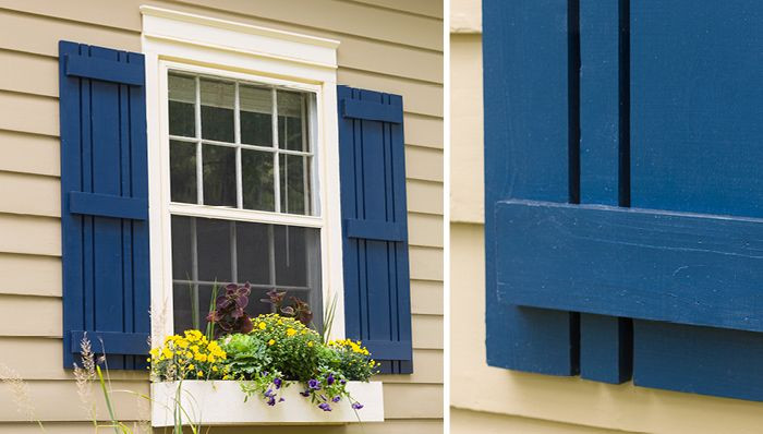 DIY Outdoor Shutters
 Simple DIY Window Shutters