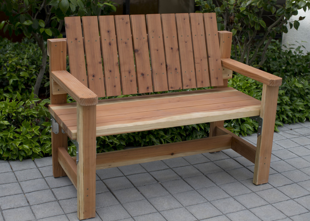 DIY Outdoor Wooden Benches
 DIY Garden Bench Preview DIY Done Right