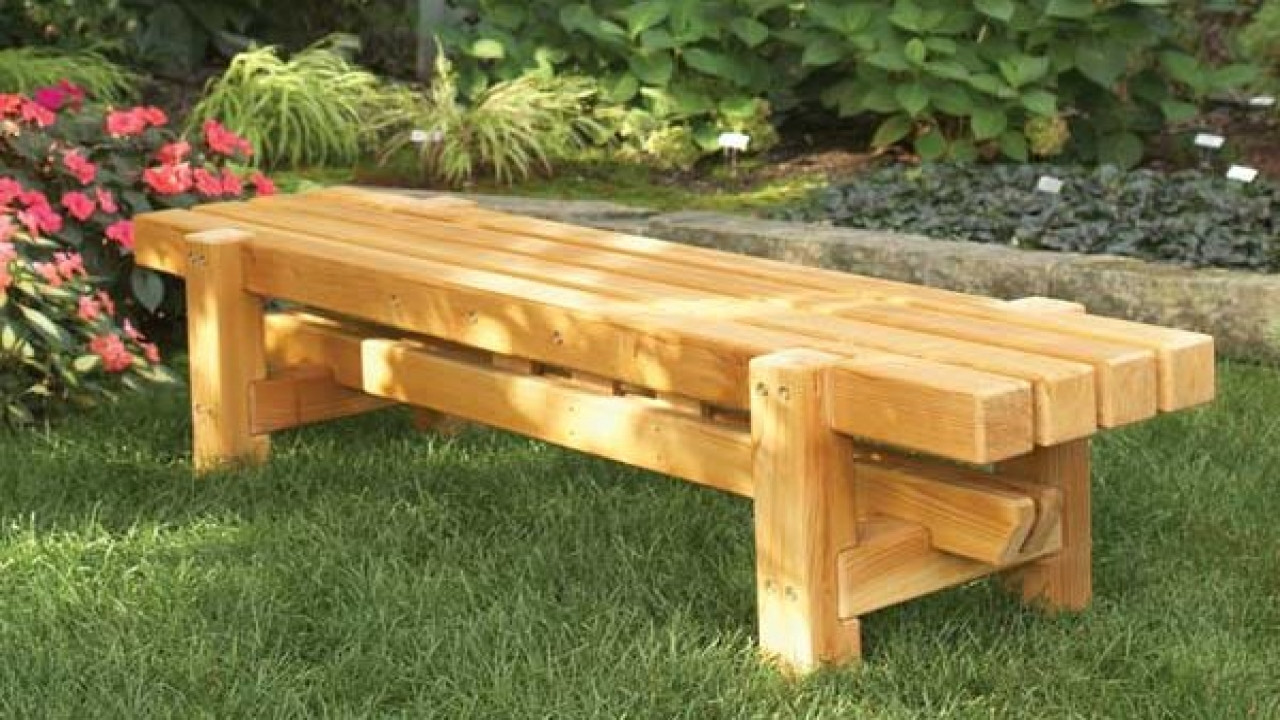 DIY Outdoor Wooden Benches
 Modern benches diy wooden benches outdoor homemade