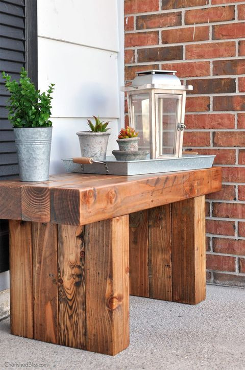 DIY Outdoor Wooden Benches
 22 DIY Garden Bench Ideas Free Plans for Outdoor Benches