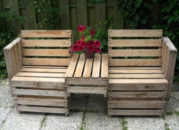 DIY Pallet Outdoor Furniture
 27 The Worlds Best Ways to Transform Old Pallets Into