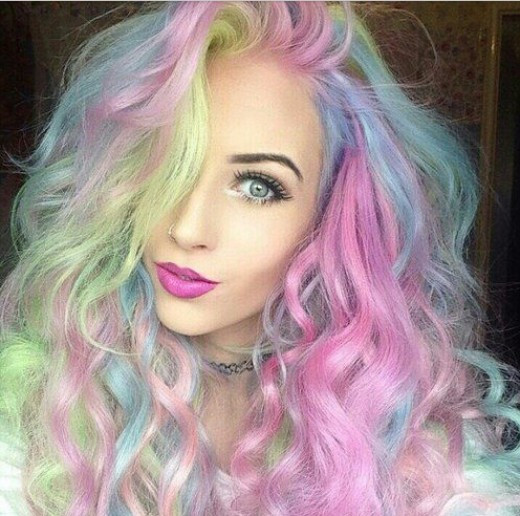 DIY Pastel Hair
 DIY Hair 10 Ways to Dye Mermaid Hair