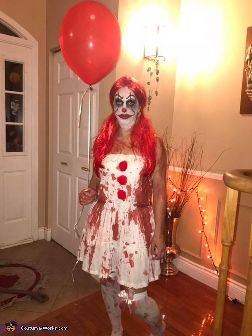 DIY Pennywise Costume
 DIY Female Pennywise Costume