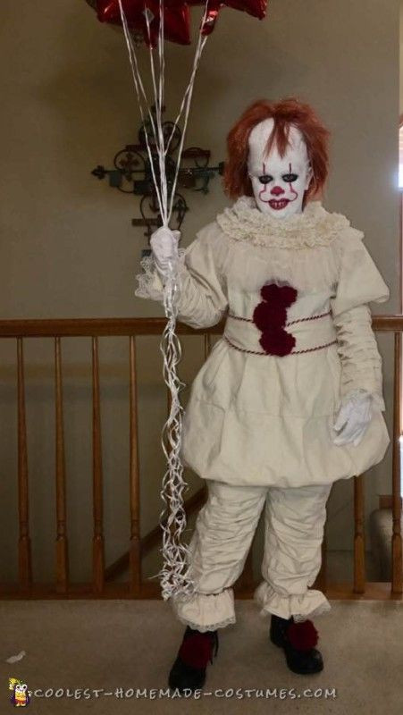 DIY Pennywise Costume
 The Best Homemade Pennywise 2017 Costume EVER