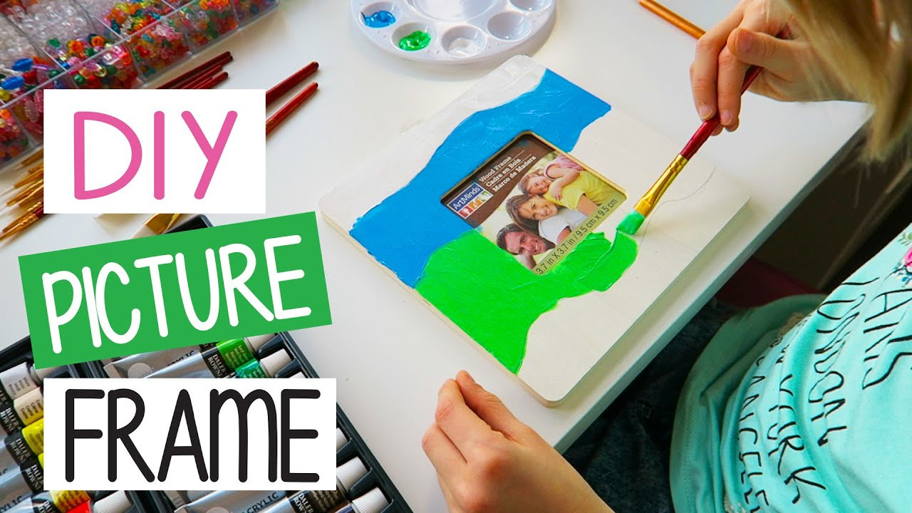 DIY Picture Frames For Kids
 How to make DIY Picture Frame