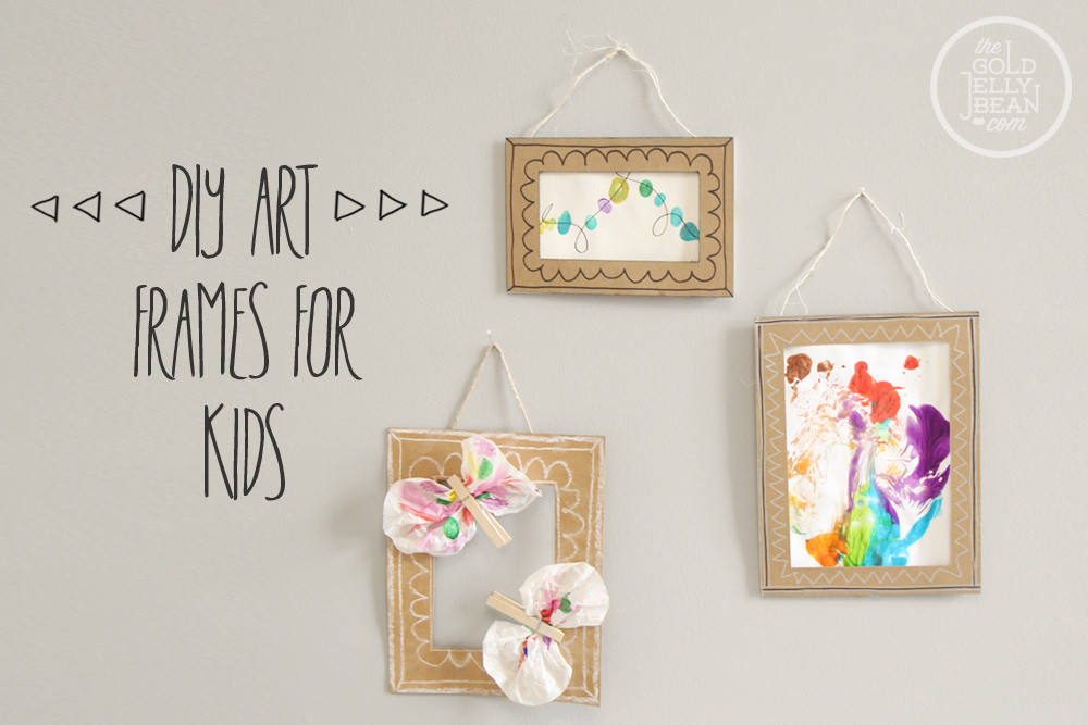 DIY Picture Frames For Kids
 toddler