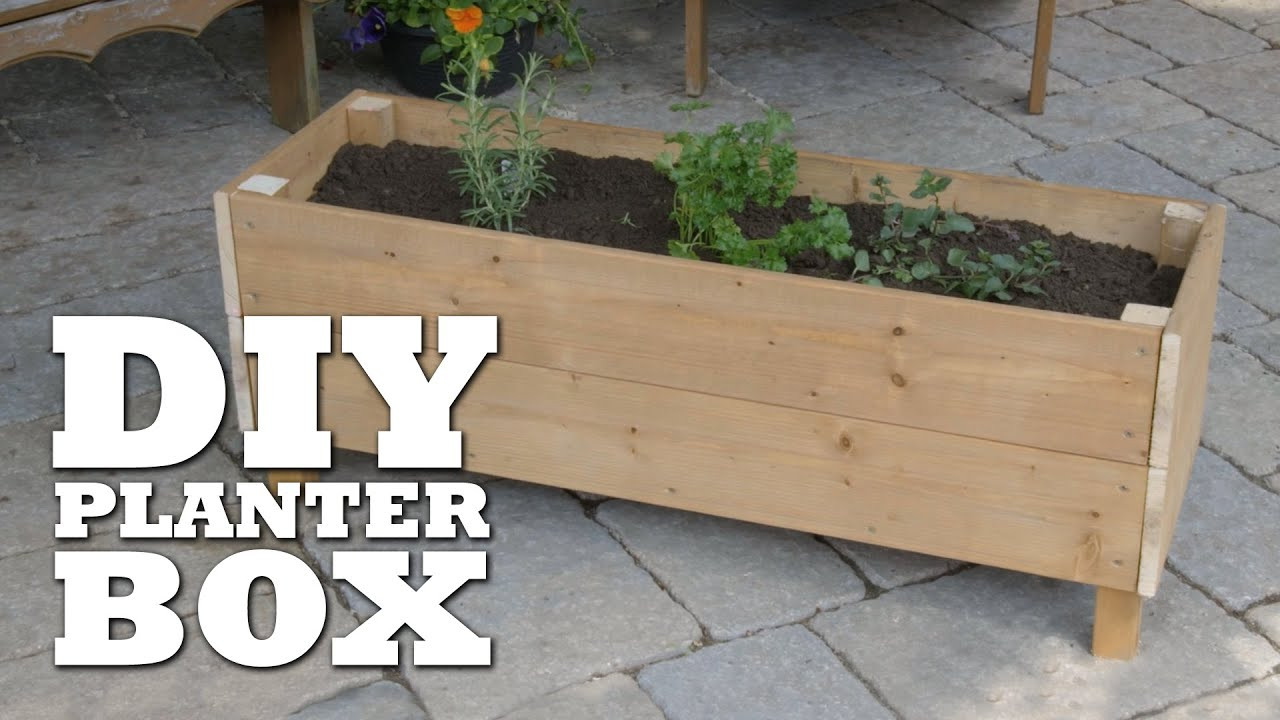 DIY Planter Box
 How To Build a Planter Box