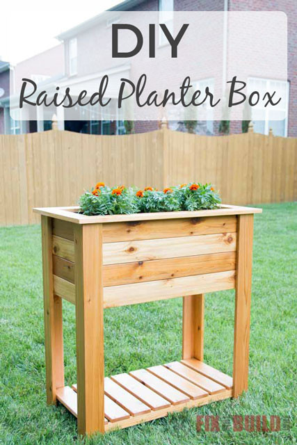 DIY Planter Box
 DIY Raised Planter Box Plans & Video