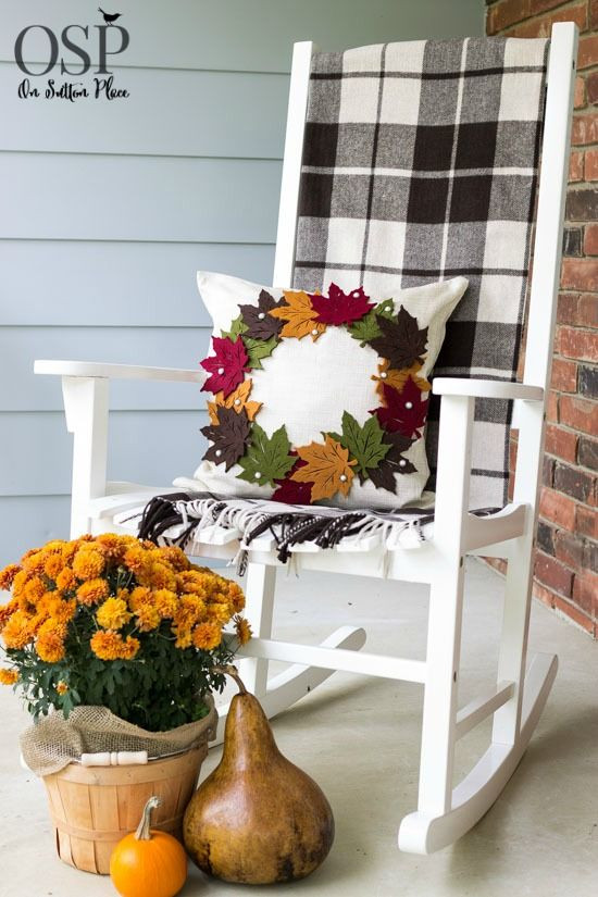 DIY Porch Decorations
 57 Cozy Thanksgiving Porch Décor Ideas DigsDigs