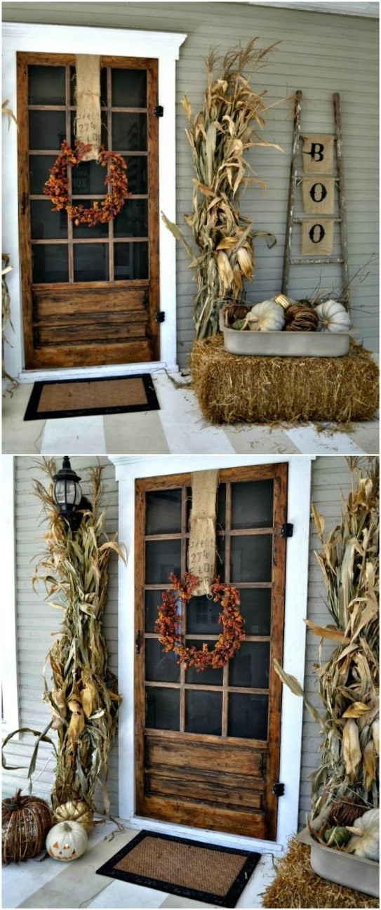 DIY Porch Decorations
 Wel e Fall 16 Amazing DIY Fall Porch Decorating Ideas