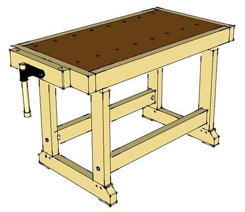 DIY Portable Workbench Plans
 51 Free DIY Portable Workbench Plans to Get You Started