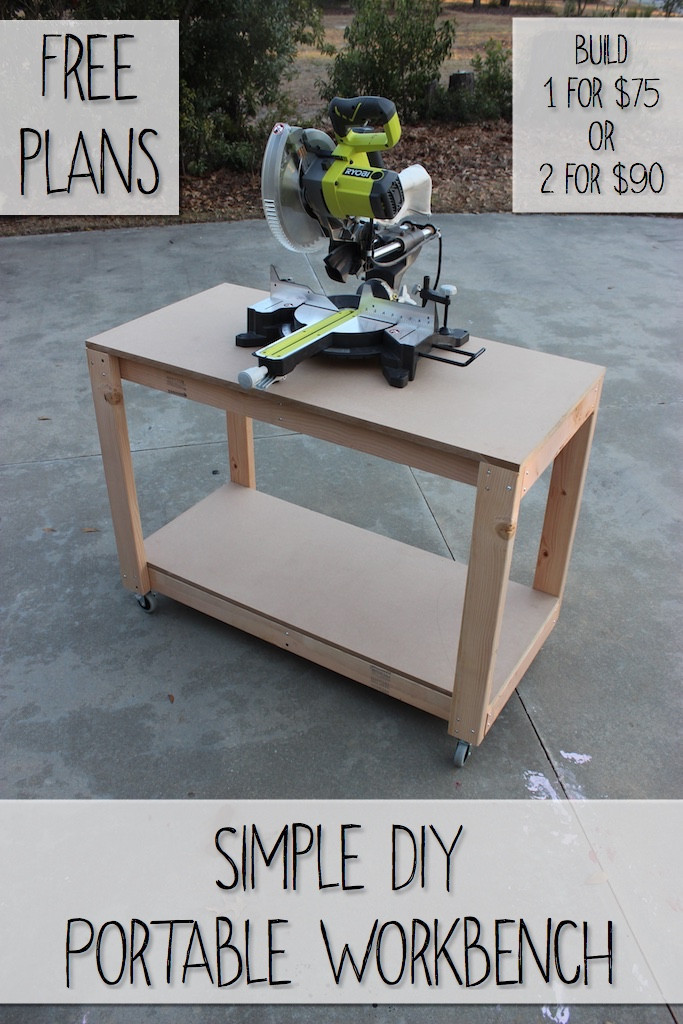 DIY Portable Workbench Plans
 Easy Portable Workbench Plans Rogue Engineer