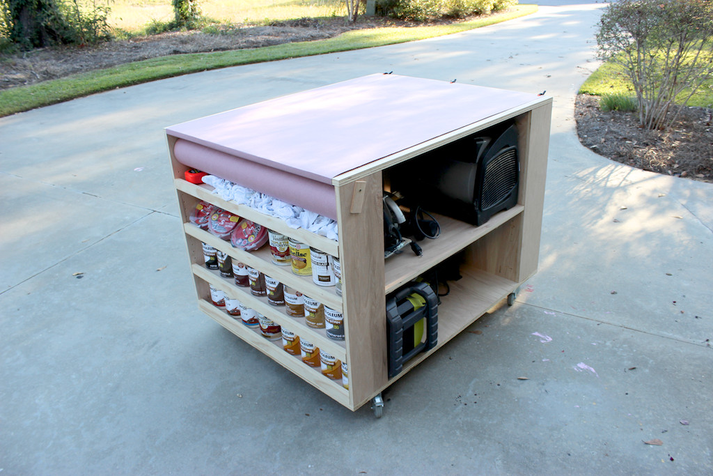 DIY Portable Workbench Plans
 DIY Portable Workbench with Storage