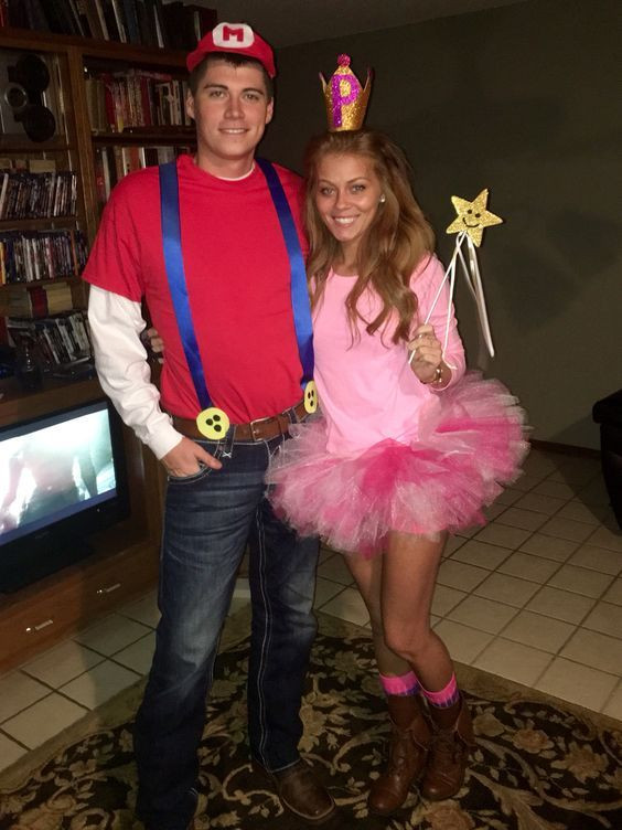 DIY Princess Peach Costume
 Iconic Halloween Costumes for Couples
