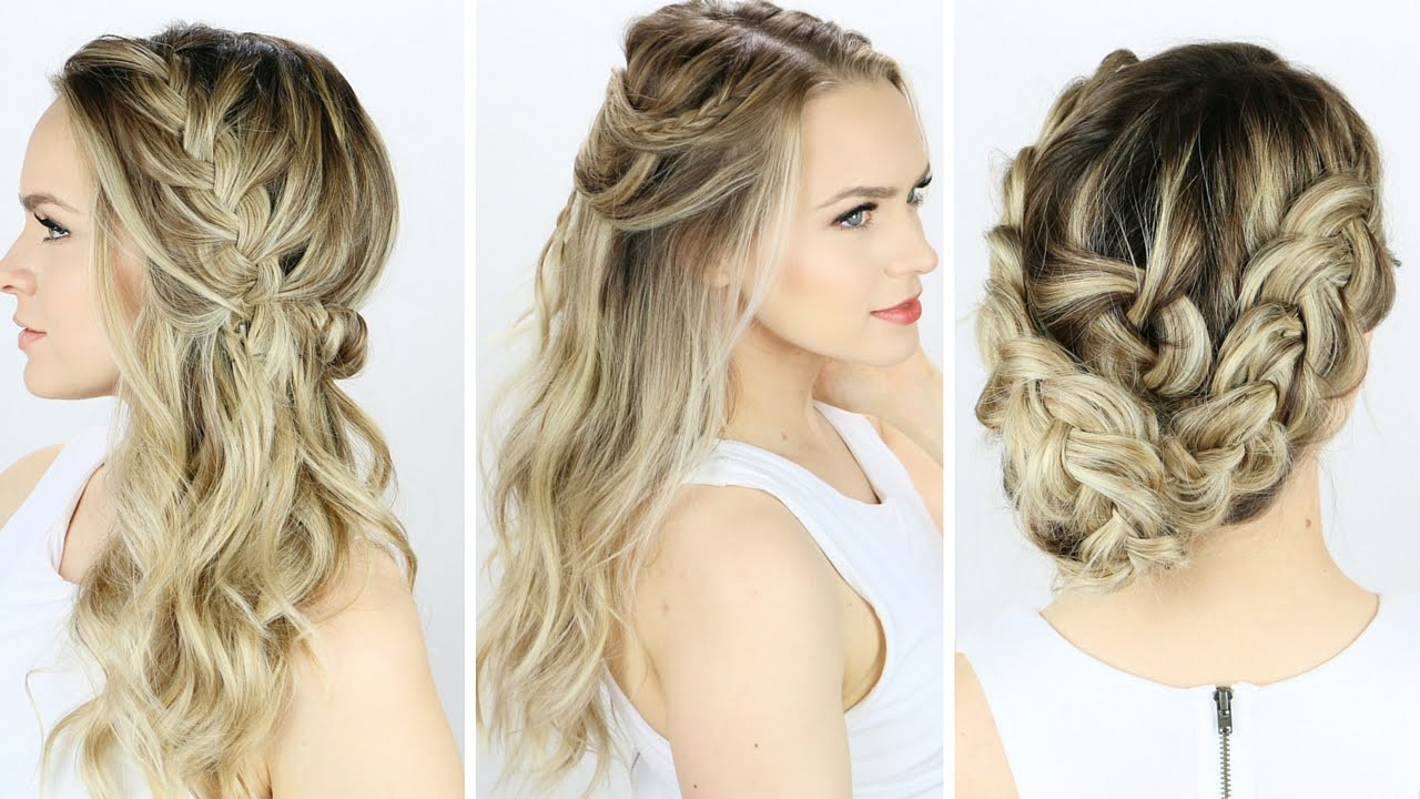 DIY Prom Hairstyle
 3 Prom or Wedding Hairstyles You Can Do Yourself