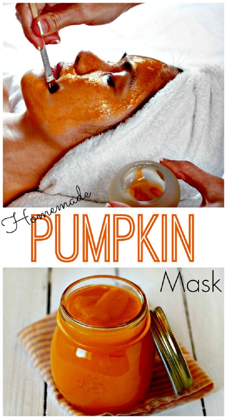 DIY Pumpkin Face Mask
 TOP 10 Homemade Acne Face Masks With All Natural