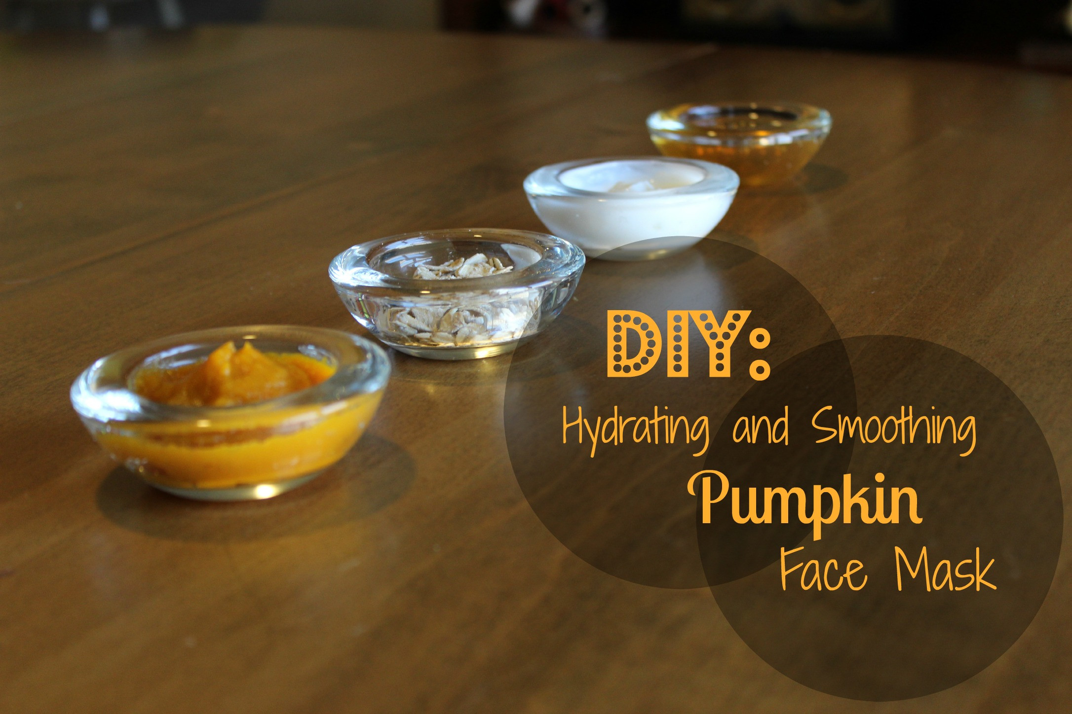 DIY Pumpkin Face Mask
 DIY Hydrating and Smoothing Pumpkin Face Mask