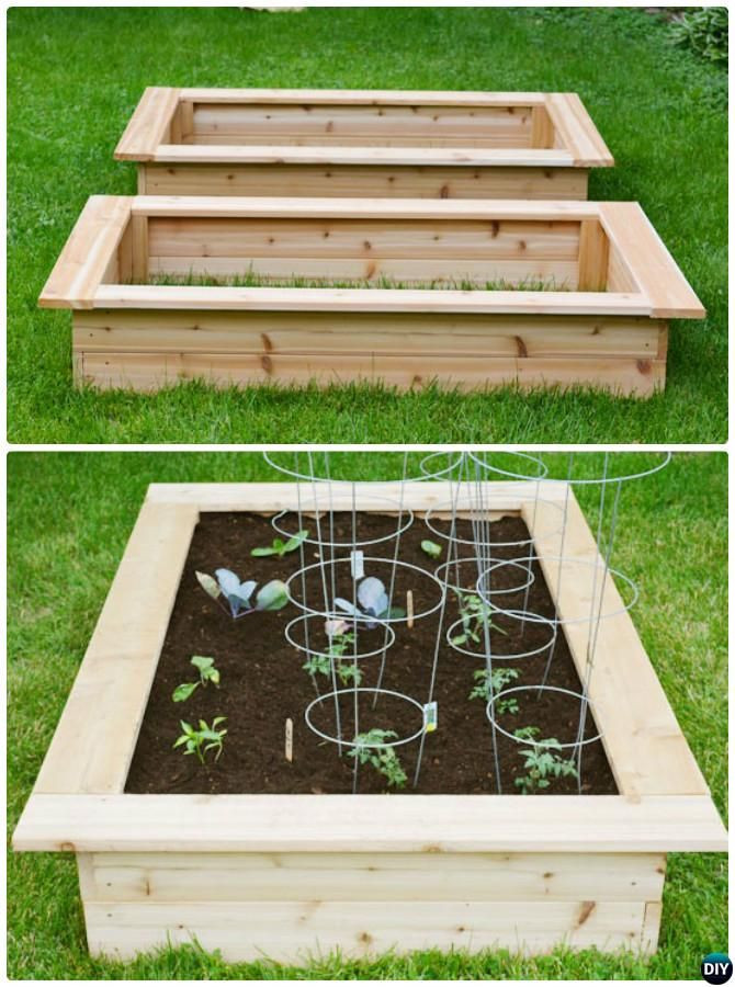 DIY Raised Garden Beds Plans
 20 DIY Raised Garden Bed Ideas Instructions [Free Plans