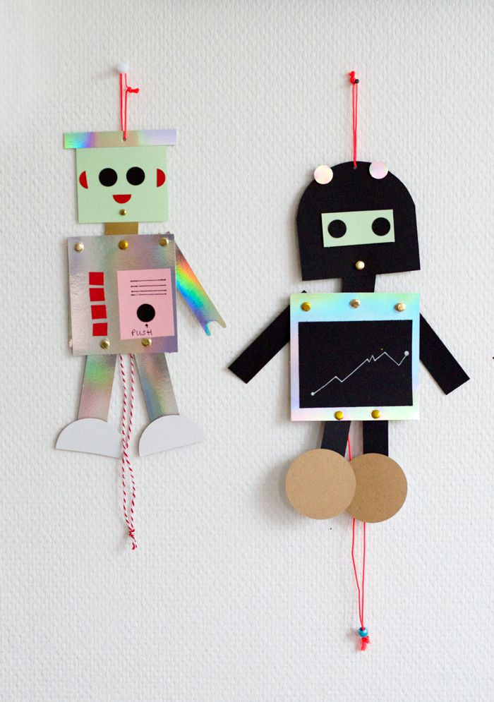 DIY Robots For Kids
 Pin by Katerina on Kid crafts