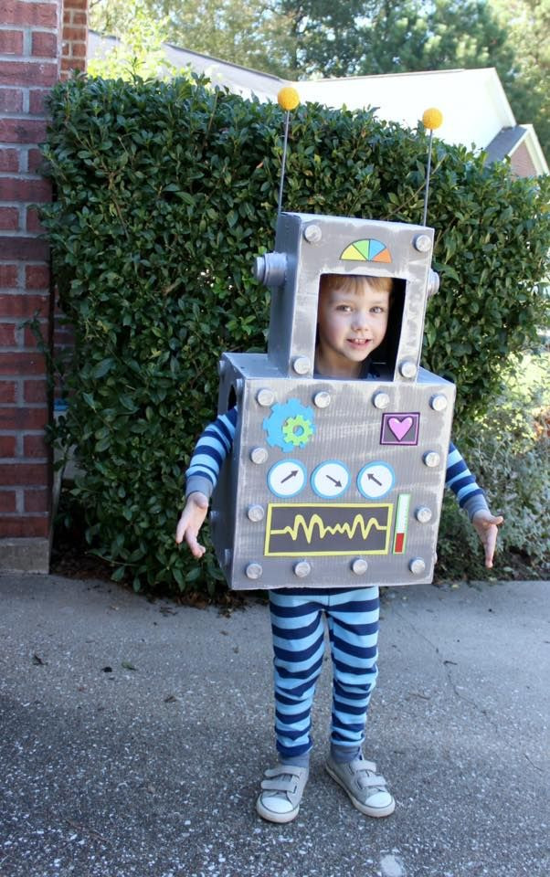 DIY Robots For Kids
 robot costume diy robot kids costume toddler costume