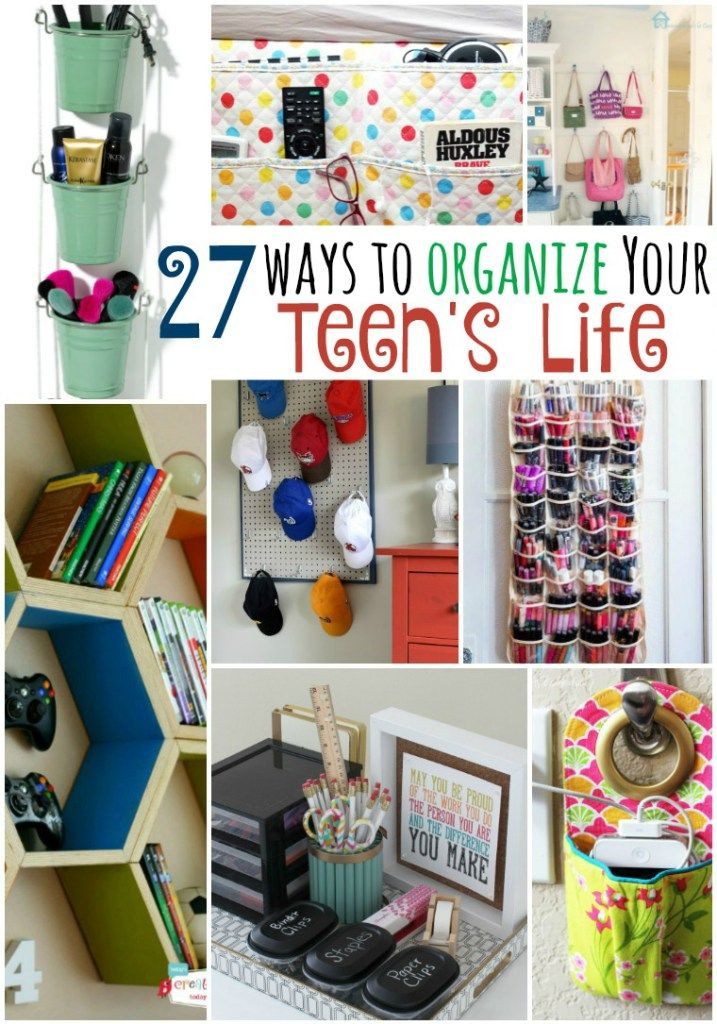 DIY Room Organization And Storage Ideas
 27 Ways to Organize Your Teen s Life