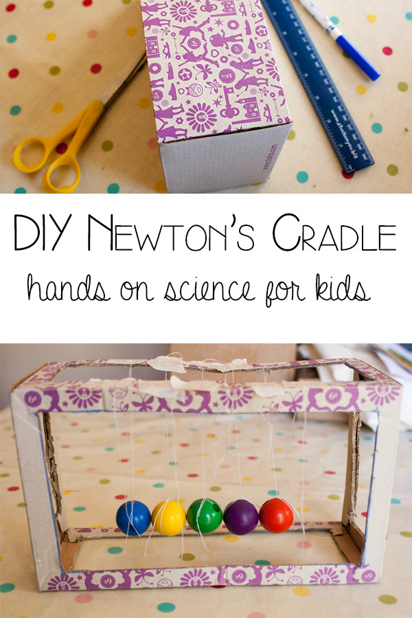 DIY Science Projects For Kids
 DIY Newton s Cradle Science for Kids