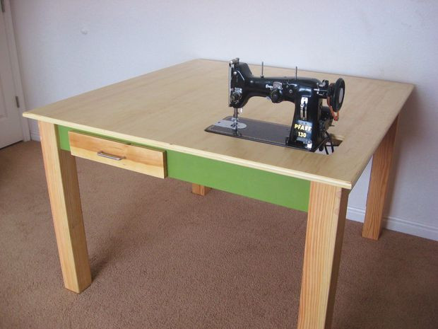 DIY Sewing Table Plans
 MyMyDIY