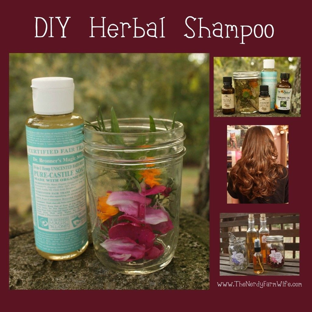 DIY Shampoo For Oily Hair
 Homemade Natural Shampoo Customizable DIY Herbal Shampoo 2