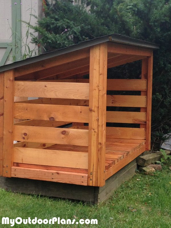DIY Sheds Plans
 Backyard Wood Shed Plans MyOutdoorPlans