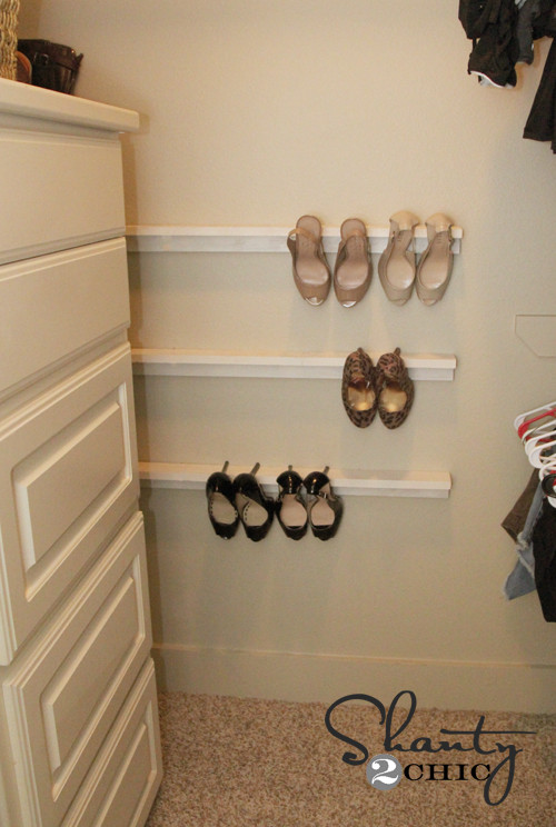 DIY Shoe Organizer For Closet
 Closet Organization Shoe Organizers DIY Shanty 2 Chic