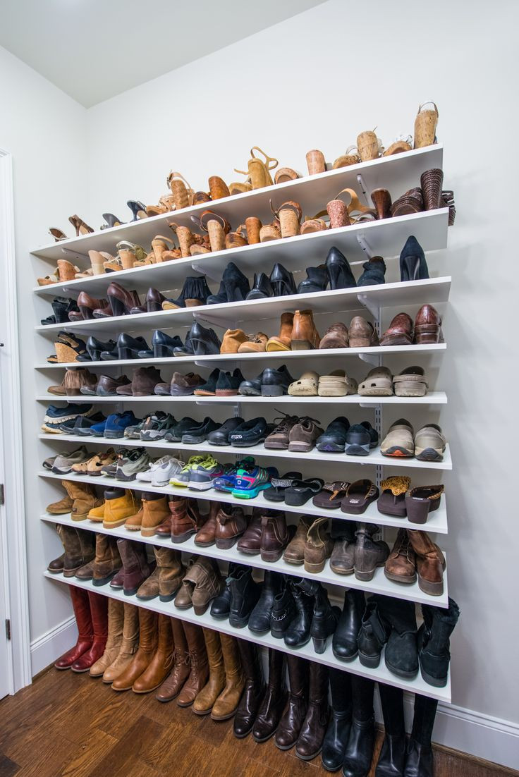 DIY Shoe Organizer For Closet
 42 best DIY Shoe Storage images on Pinterest
