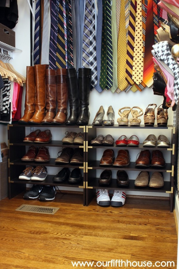 DIY Shoe Organizer For Closet
 DIY Shoe Organizer Ideas In closet as hanger shoe
