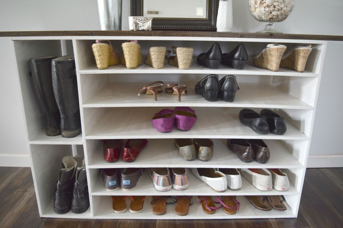 DIY Shoe Organizer For Closet
 Stylish DIY Shoe Rack Perfect for Any Room